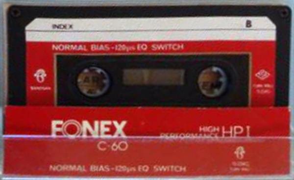 Compact Cassette Fonex HP I 60 Type I Normal Turkey
