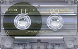 Compact Cassette TDK FE 90 "FE-90EB" Type I Normal 2001 Worldwide