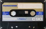 Compact Cassette Permachrom 90 Type II Chrome Germany