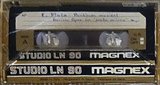 Compact Cassette Magnex Studio LN 90 Type I Normal 1981 Europe