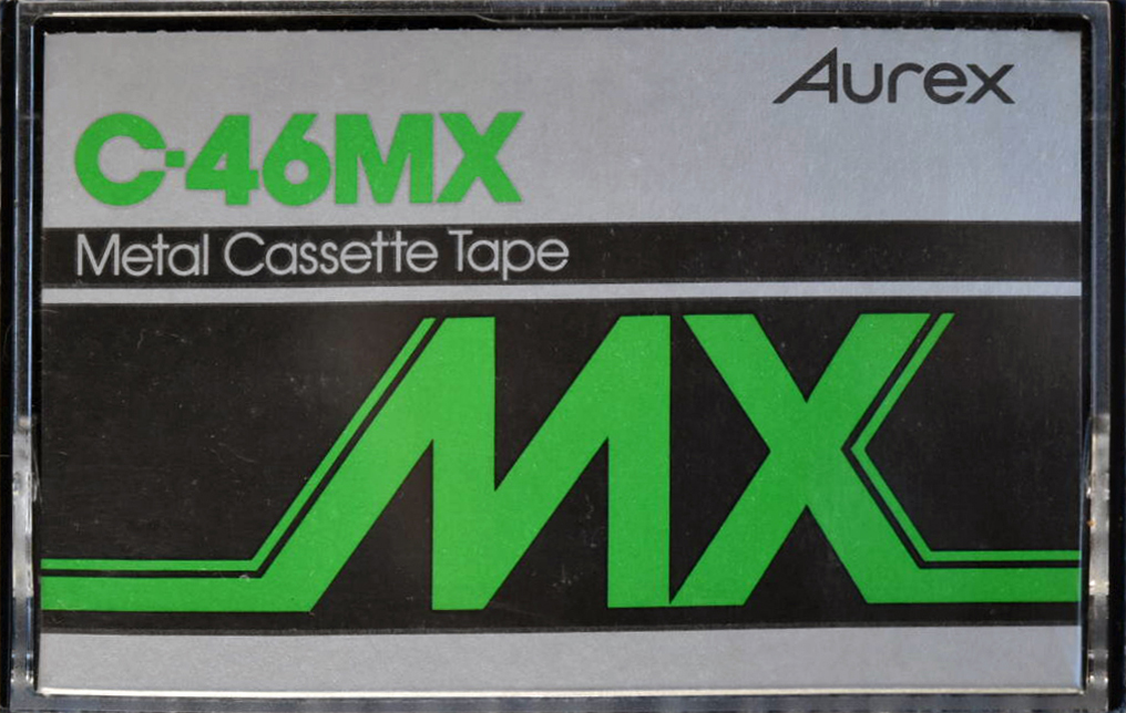 Compact Cassette Aurex MX 46 Type IV Metal 1979 Japan