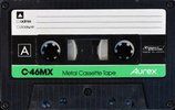 Compact Cassette Aurex MX 46 Type IV Metal 1979 Japan