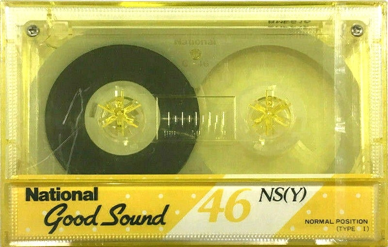 Compact Cassette National NS 46 "46NS (Y)" Type I Normal 1985 Japan