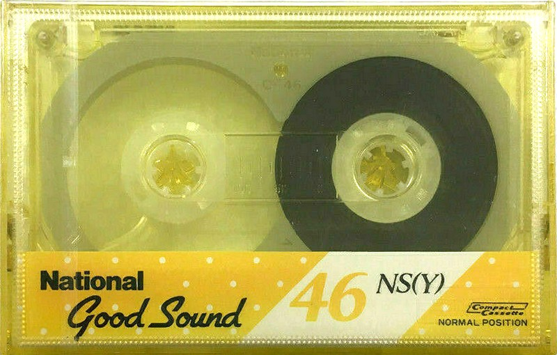 Compact Cassette National NS 46 "46NS (Y)" Type I Normal 1985 Japan