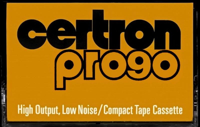 Compact Cassette Certron Pro 90 Type I Normal 1972 Mexico