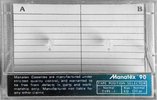 Compact Cassette Manatex 90 Type I Normal 1981 Unknown Country