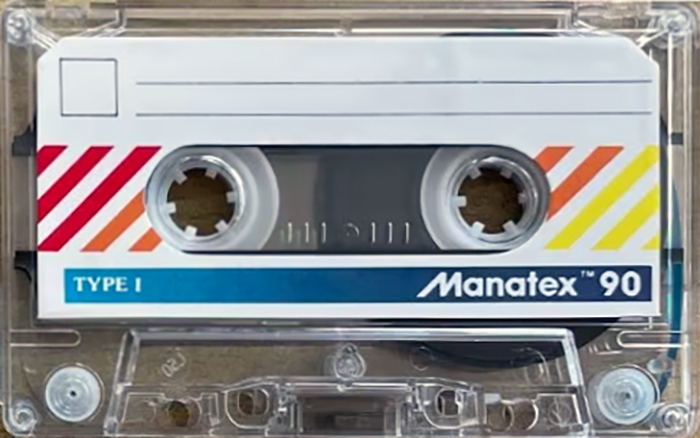 Compact Cassette Manatex 90 Type I Normal 1981 Unknown Country