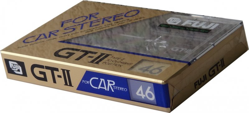 Compact Cassette Fuji GT-II 46 Type II Chrome 1982 Japan