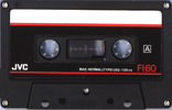 Compact Cassette JVC FI 60 "F1-60S" Type I Normal 1988 North America