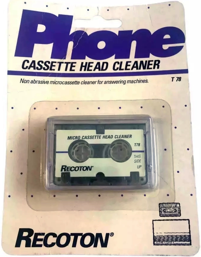 Blister Recoton "T78" Cleaning Cassette 1997 USA
