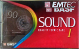 Compact Cassette Emtec Sound 90 Type I Normal 1999 Europe