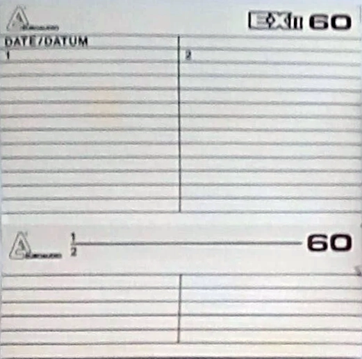 Compact Cassette EuroAudio EX II 60 Type II Chrome 1985 Europe