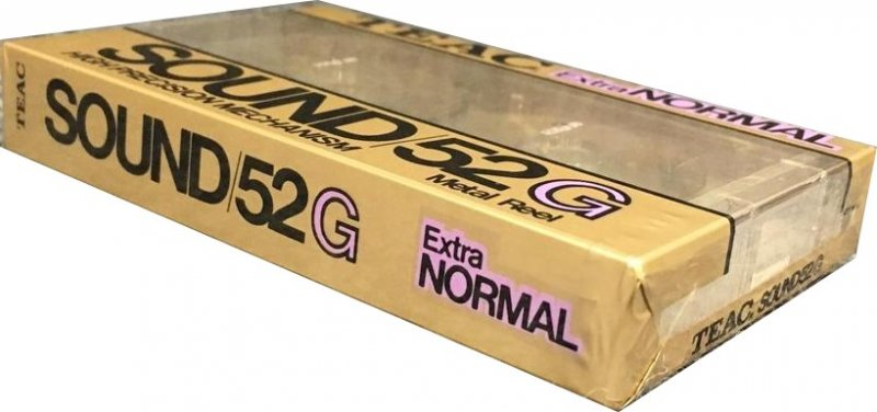 Compact Cassette Teac SOUND 46X 52 "SOUND 52G" Type I Normal 1984 Japan
