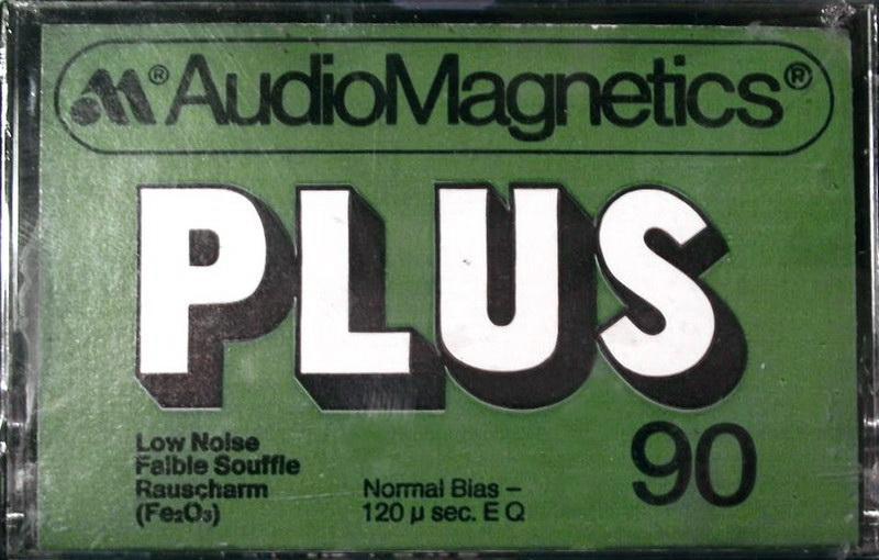 Compact Cassette Audio Magnetics Plus 90 Type I Normal 1979 Europe