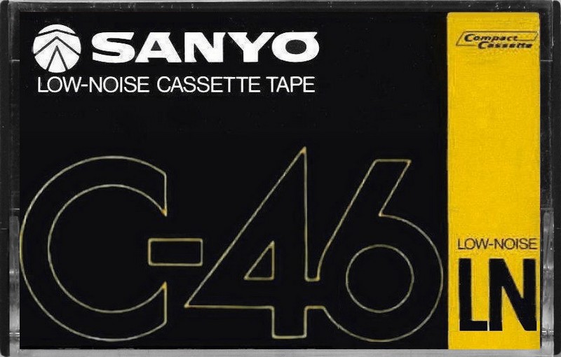 Compact Cassette Sanyo LN 46 Type I Normal 1978 Japan