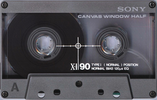 Compact Cassette Sony XI 90 Type I Normal 1991 Japan