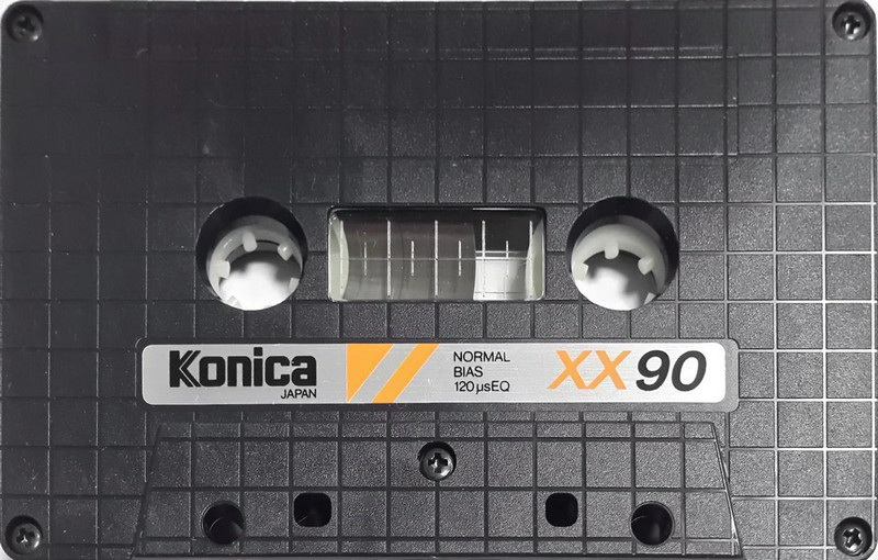 Compact Cassette Konica XX 90 Type I Normal 1984 Japan