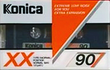 Compact Cassette Konica XX 90 Type I Normal 1984 Japan