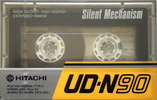 Compact Cassette Hitachi UD-N 90 Type I Normal 1987 Japan