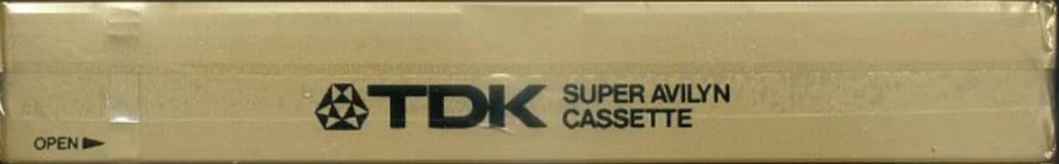 Compact Cassette TDK SA 60 Type II Chrome 1979 Australia, Europe
