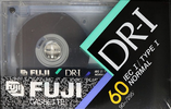 Compact Cassette Fuji DR-I 60 Type I Normal 1989 North America