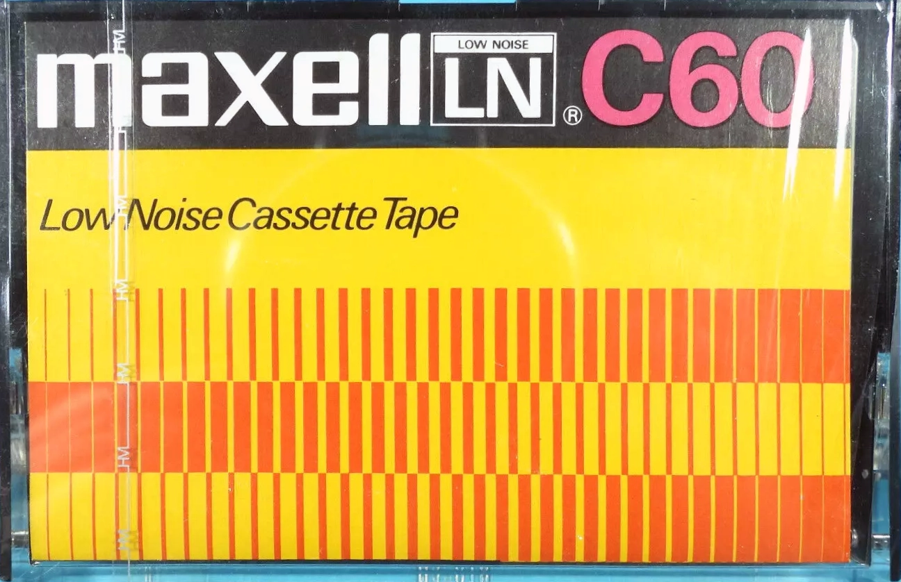 Compact Cassette Maxell LN 60 Type I Normal 1974 Europe