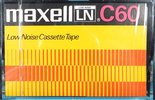 Compact Cassette Maxell LN 60 Type I Normal 1974 Europe