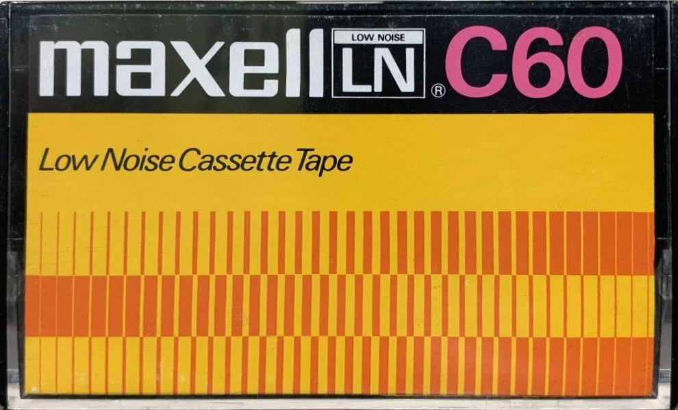 Compact Cassette Maxell LN 60 Type I Normal 1974 Europe