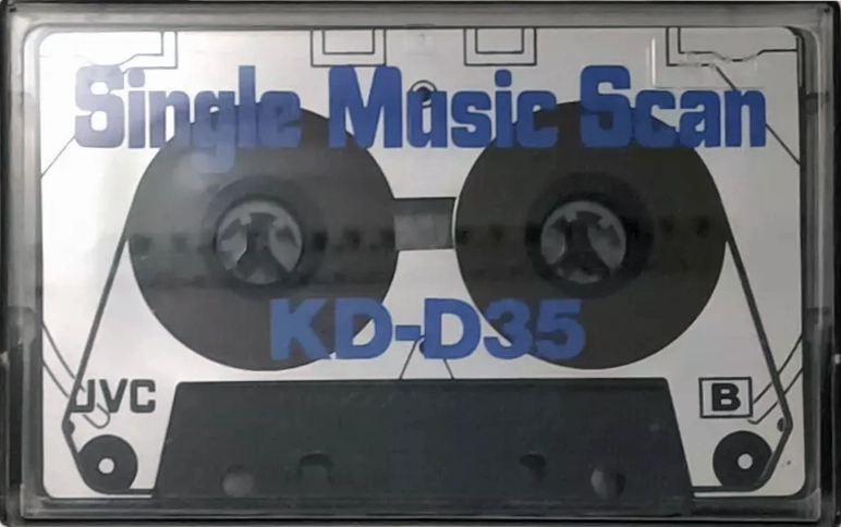 Compact Cassette JVC "DT-744 KD-D35" Demonstration Tape Japan