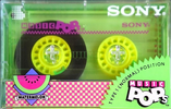 Compact Cassette Sony HF 46 "Watermelon POP 46N" Type I Normal 1985 USA