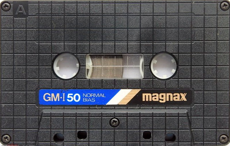 Compact Cassette Magnax GM-I 50 "Grand Master I" Type I Normal 1982 Japan
