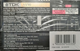 2 pack TDK SA 90 "SA-90X2SE" Type II Chrome 1990 Australia, Europe
