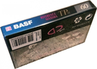 Compact Cassette BASF TP II Reference Maxima 60 Type II Chrome 1993 Brazil