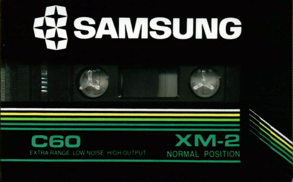 Compact Cassette Samsung XM-2 60 Type I Normal 1985 South Korea