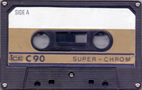 Compact Cassette ICE 90 Type II Chrome 1988 Europe
