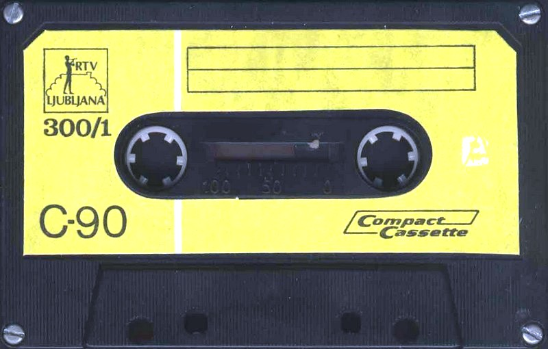 Compact Cassette RTV 90 Type I Normal Yugoslavia