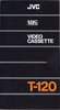 VHS, Video Home System JVC 120 Type I Normal 1977 USA