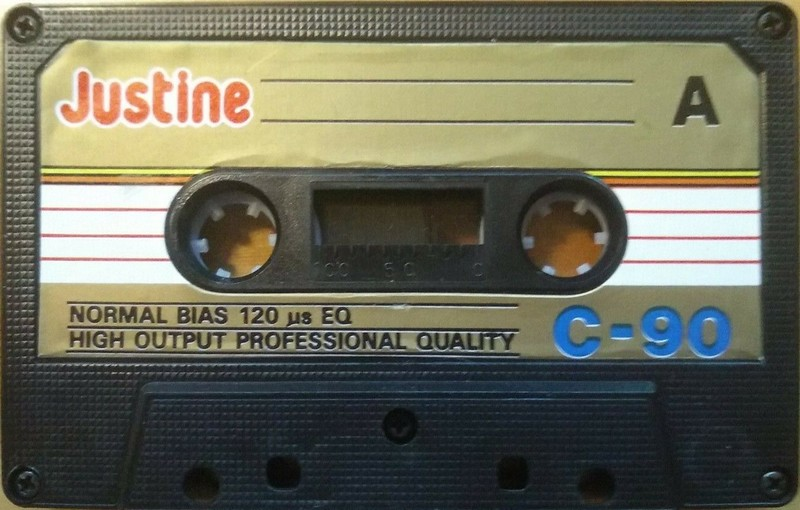 Compact Cassette Justine 90 Type I Normal China