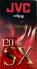 VHS, Video Home System JVC SX 120 "T-120 SXB" Type I Normal 2002 North America