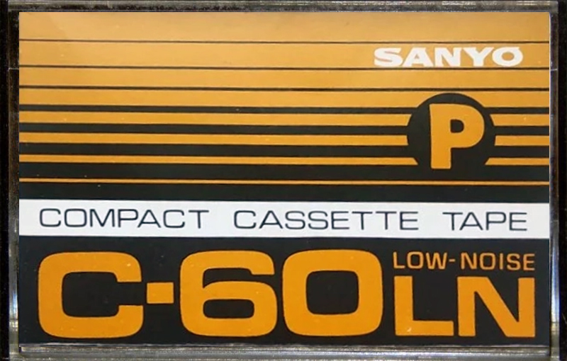 Compact Cassette Sanyo LN 60 "LN P" Type I Normal 1976 Japan