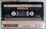 Compact Cassette Watson Ferro 60 "Fe I" Type I Normal 1982 Europe