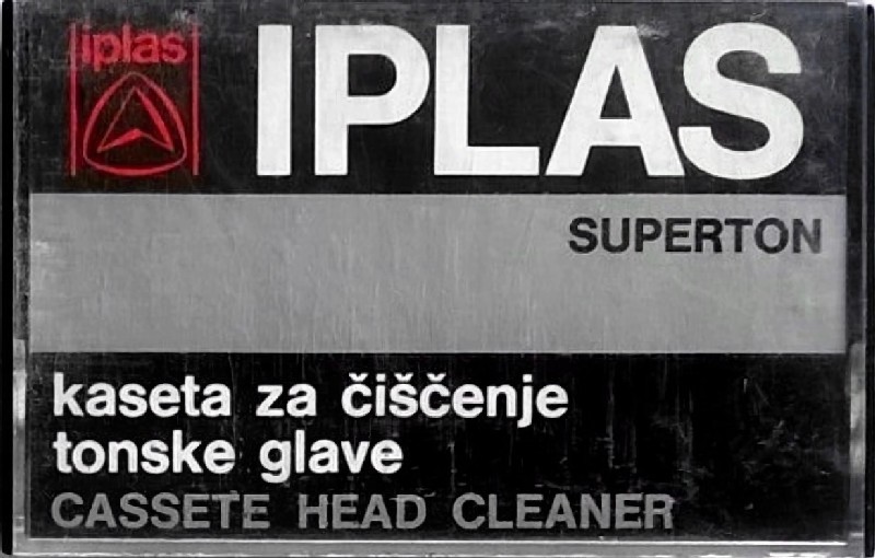 Compact Cassette Iplas "Superton" Cleaning Cassette 1978 Yugoslavia
