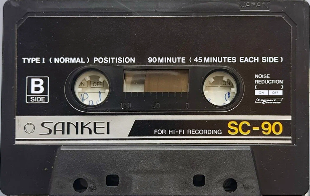Compact Cassette Sankei SC 90 Type I Normal Japan