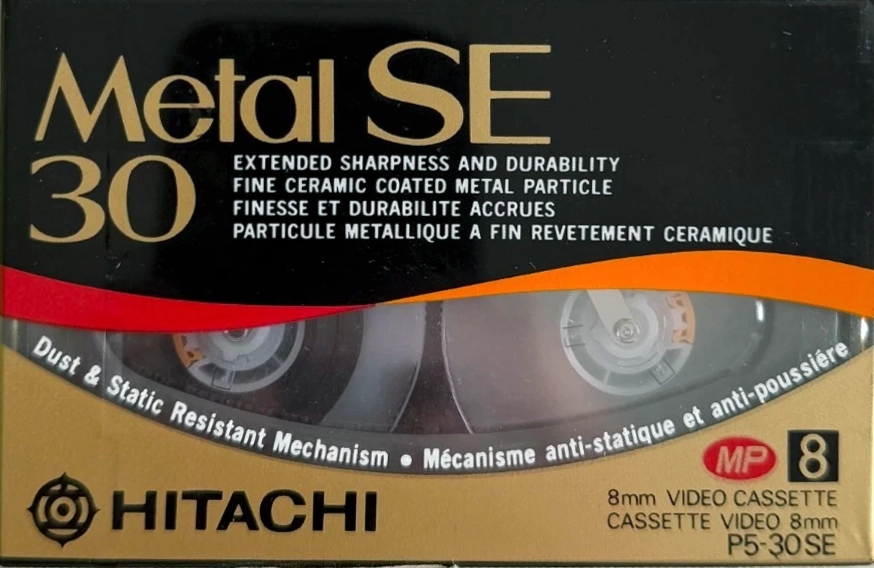 Video8, Hi8, Digital8 Hitachi 30 Type IV Metal Japan