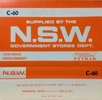 Compact Cassette PYTRAD 60 "N.S.W. Government store dept." Type I Normal USA