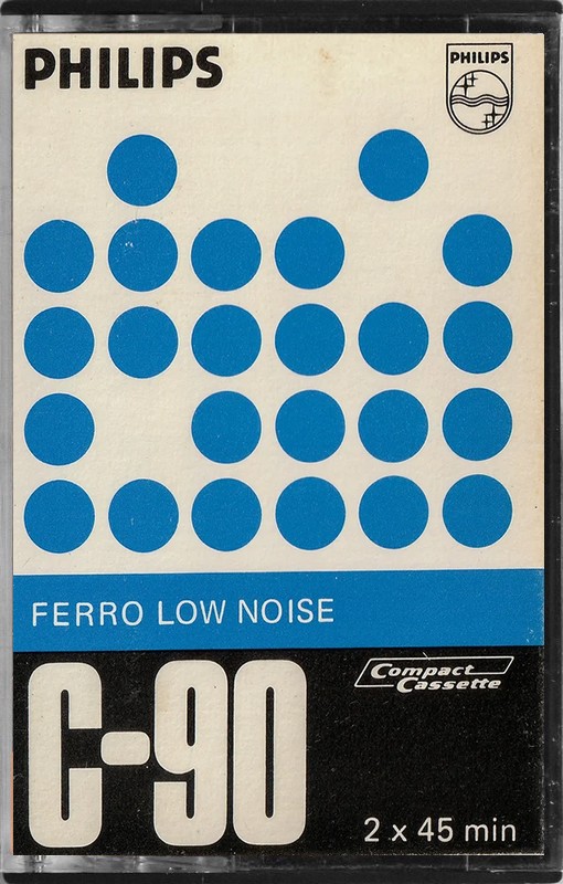 Compact Cassette Philips 90 Type I Normal 1973 Europe