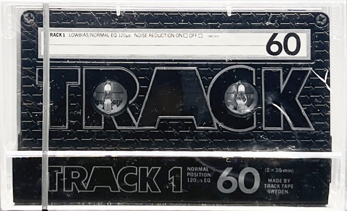 Compact Cassette Track Track 1 60 Type I Normal 1981 Sweden