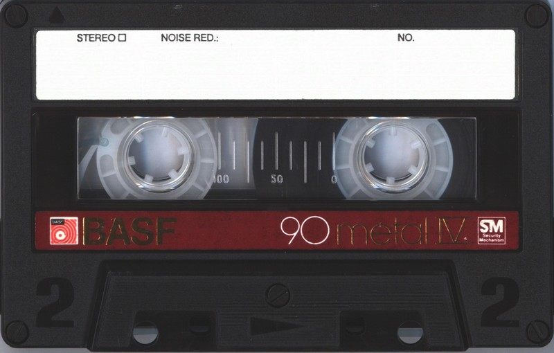 Compact Cassette BASF Metal IV 90 Type IV Metal 1982 Europe