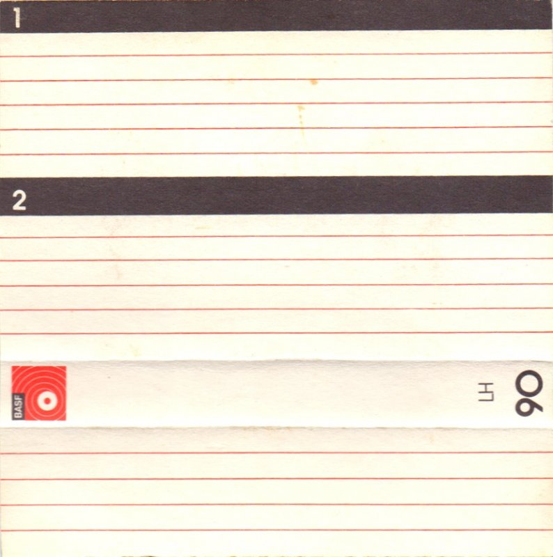 Compact Cassette BASF LH 90 Type I Normal 1973 Europe