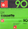 Compact Cassette BASF LH 90 Type I Normal 1973 Europe